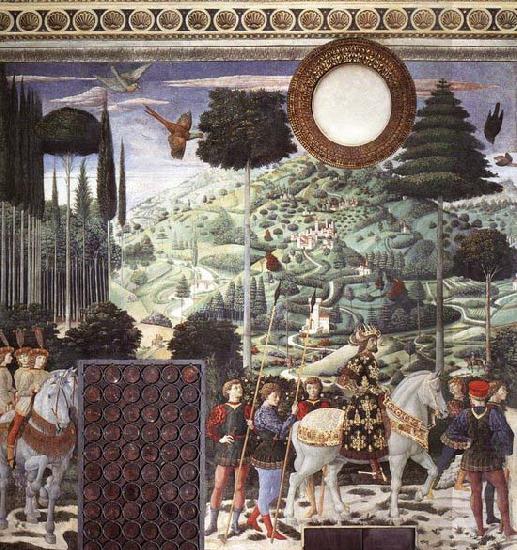 Procession of the Middle King, GOZZOLI, Benozzo